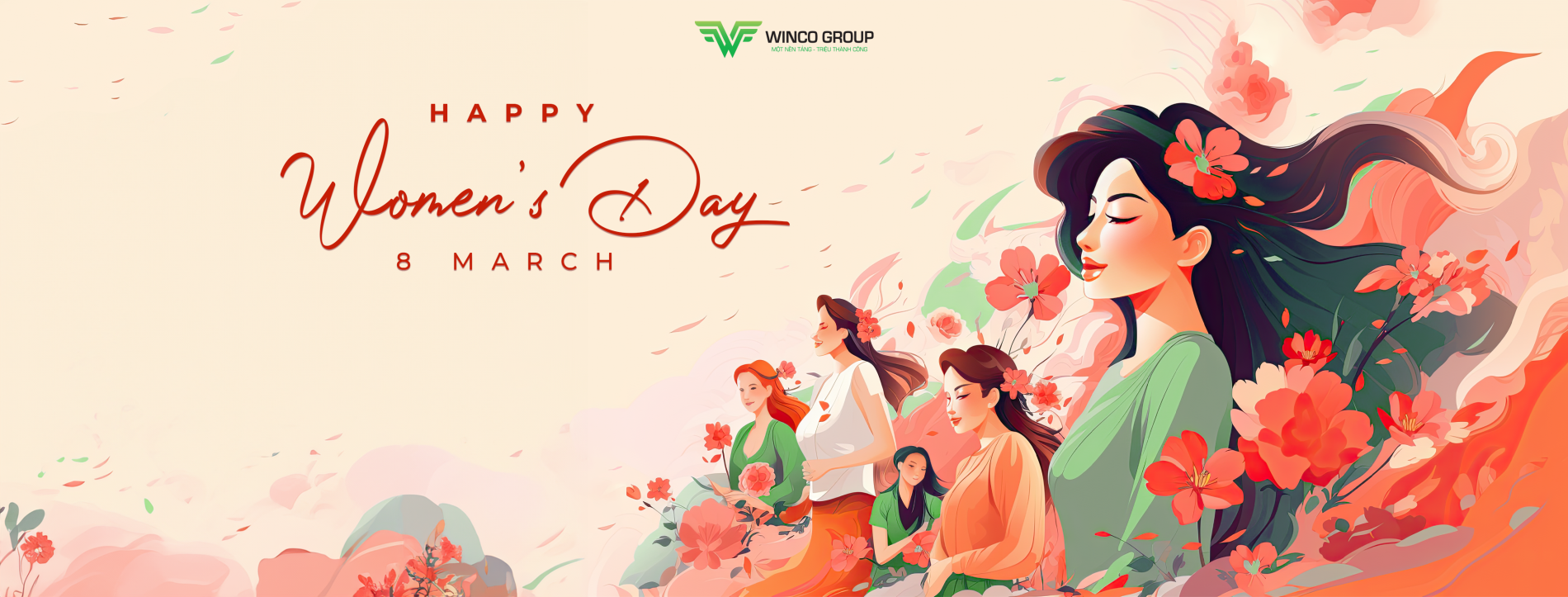 HAPPY WOMEN'S DAY 8/3